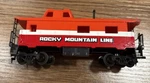 Ho Tyco 327-27 Rocky Mountain Line 40' Caboose Box Excellent. Fixed Price $12.95.