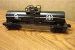 Lionel C&o X1019 Tank Car #6-26124 Gauge. Fixed Price $44.95.