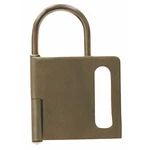 Brady 871239 Lockout Hasp, Gold, Steel, Max. No. Of Padlocks, 2/5 In. Fixed Price $26.69.