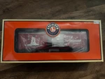 Lionel 6-36243 Gauge 2002 Christmas Boxcar New In. Fixed Price $17.50.