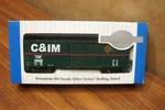 Bachmann 40' Box Car Chicago & Illinois Midland #16659 Ho Scale. Fixed Price $23.99.
