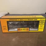 Rail King By Mth Scale #30-7649 Northern Pacific Operating Flat Car W/logs Nib. Fixed Price $39.99.