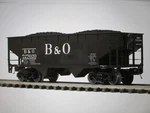 Mth Baltimore & Ohio 20-97949 Bay Flat End Offset Hopper W/coal Load (2 Pack). Fixed Price $95.00.