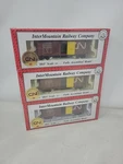 Set Of Ho Intermountain Pacific Western Cn 40' Single 6" Yellow Door Boxcar 3D. Fixed Price $140.00.