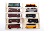 Life Like N Scale Assorted Freight Cars: S789A, S790D, S786C, S789C, S787D 10. Fixed Price $59.24.