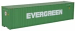 Walthers Ho Scale 40' Hi Cube Corrugated Container Evergreen 949-8202. Fixed Price $11.19.