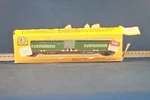 Jp N-scale Con-cor 90' Piggyback Flatcar Conrail With Evergreen Containers. Fixed Price $24.99.
