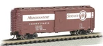 Bachmann 17061 Scale 40' Boxcar Pennsylvania Merchandise Service Prr 92419. Fixed Price $36.99.