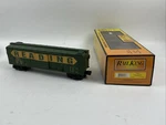 Rail King Gauge 30-79051 Reading Operating Boxcar W/signal Man Rdg #111110. Fixed Price $47.45.