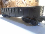 Lionel Gauge Black Gondola No 1002 5-184-5. Fixed Price $7.99.