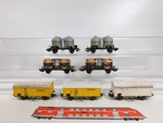 7X M Rklin H0 Ac Freight Car 4508 4509 4510 4511 Brown Coal Dust #DT113-1. Fixed Price $94.64.