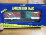 Amer Flyer 6-48363 2006 Christmas Boxcar (12/11/25) Chicago Collection. Fixed Price $25.00.