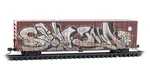 Micro-trains 12344170 Bnsf Weathered 60' Rib Side High-cube Boxcar #761380. Fixed Price $52.90.