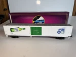 Mth Premier Scale Train Rolling Rock Beer 60 Reefer Car 20-94225. Fixed Price $85.00.