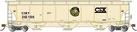 Bachmann 70635 Scale Trinity 5161 Covered Hopper "grain Express" Csxt 265. Fixed Price $49.99.
