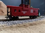 Tyco 328J Caboose 40 Foot Santa Fe. Fixed Price $5.00.
