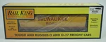 Rail King By Mth And 0-27 30-75155 Milwaukee Rd 4-BAY Cylindrical Hopper Nib. Fixed Price $59.99.
