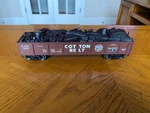 Lionel 6-17408 9820 Cotton Belt Gondola W/scrap Metal Load (0-GAUGE). Fixed Price $18.00.