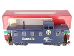 Lgb 43710 Santa Fe Caboose W/metal Wheels/box. Fixed Price $93.11.