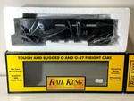 Mth Rail King Norfolk & Western Semi-scale 4 Bay Coal Hopper New. Fixed Price $26.99.