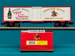 30-78024 Mth Railking Anheuser Busch Budweiser Reefer O/O27 Beer New. Fixed Price $44.95.