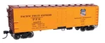 Walthers 910-41413 Ho Pfe 40' Steel Rtr Reefer With Dreadnaught Ends #40077. Fixed Price $27.18.