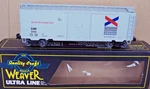Weaver Scale Ultra Line Cirr Chattahoochee PS-1 40' Box Car 3 Rail. Fixed Price $48.00.