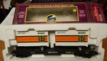 Mth 20-90010B Bnsf Flat Car W/2 20' Trailers Used In Box Scale Lqqk. Fixed Price $50.00.