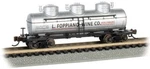 Bachmann 17159 Scale 3 Dome Tank Car L. Foppiano Wine 1112. Fixed Price $29.99.