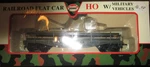 Model Power Ho Gauge #866 1 Us Army 50' Flatcar-no Load New In Box. Fixed Price $9.99.