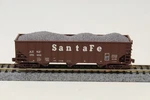 Vn Scale Micro Trains 108120.2 3-BAY Hopper W/ Load Santa Fe Atsf 179482 Red. Fixed Price $14.89.