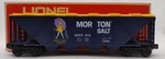 Lionel 6-9114 Gauge Morton Salt Covered 4-BAY Hopper Ex/box. Fixed Price $24.59.