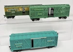 Ahm Tempo Ho Scale Livestock Cars Lot Of 3 - Mixed. Fixed Price $16.99.