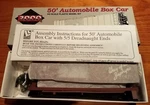 Life Like Proto 2000 Series 50' Automobile Box Car 8407 Cb&q #48047 Ho. Fixed Price $15.00.
