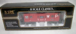 K-line K612-2171 Western Pacific Scale Baywindow Caboose C-10 Mint Ob. Fixed Price $68.00.