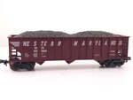 *read* Atlas Scale Western Maryland 3 Bay Hopper Car With Load Wm 85090 #2. Fixed Price $11.95.
