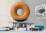 Walthers Cornerstone 933-3835 Scale Hole-in-one Donut Shop Kit Walk-up Store!. Fixed Price $29.25.