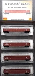 Micro Trains 98300200 50' Gondola 4 Car Runner Pack Nyc / Csx Ex. Fixed Price $109.99.