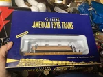American Flyer 6-49011 Up "moe & Joe" Operating Lumber Car, S Gauge. Fixed Price $49.95.