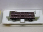 Z Scale Micro Trains Cb & Q - Burlington 40' Stock Car # 52002 Lot. Fixed Price $23.00.