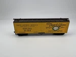 #3012 Ho Scale North American Despatch Refrigerator Car Yellow Good. Fixed Price $14.99.