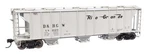 Walthers Mainline 7056 Denver Rio Grande D&rgw 50' PS-2 3-BAY Covered Hopper. Fixed Price $31.98.