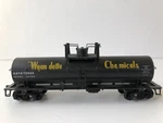 Athearn Single Dome Tank Car Wyandotte Chemicals Black #73465. Fixed Price $14.99.