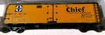 Atlas Atsf 40' Steel Reefer 8504-6 #3594 Rail Nib Coupler Tested. Fixed Price $99.99.