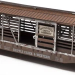 O Gauge Cattle Car Menards. Fixed Price $79.00.