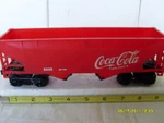K-line Coke Coca Cola Open Hopper Car. Fixed Price $44.50.