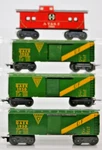 Vintage Marx Scale Tin Train Lot Gaex Boxcars At&sf Caboose Clean Set. Fixed Price $89.99.
