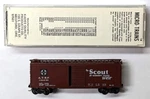 Mtl Micro-trains 20050 Santa Fe Atsf 144430 "the Scout" BX-37 40 Foot Boxcar. Fixed Price $28.00.