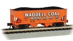 Bachmann 19515 Waddell Coal 55-TON 2-BAY Usra Outside Braced Hopper #101. Fixed Price $38.25.