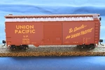 Ho Scale-walthers Mainline 910-2263 Union Pacific 40' Acf Welded Boxcar #125276. Fixed Price $24.00.